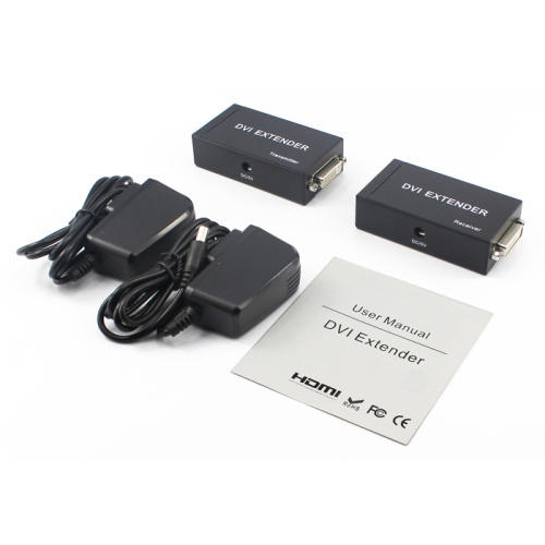 60M Single Cat 5e/6 DVI Extender