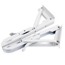 Iron Shelf Bracket - Folding Design Decorative Wall-Mounted Support Brackets