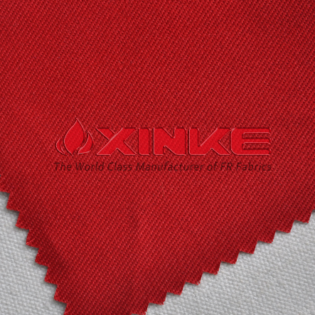 210g Red High Tenacity Fire Proof Fabric for Industry