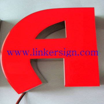 waterproof led epoxy resin letters