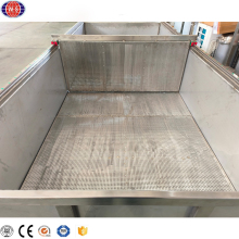 Draining Cheese Table for Mozzarella Cheese Making Machine Processing Line