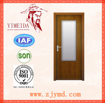 High quality single leaf glass door