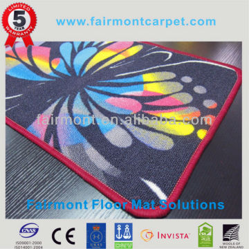 Nylon Mat Y709, Nylon Mat with Rubber Backing, Custom Printed Nylon Mat