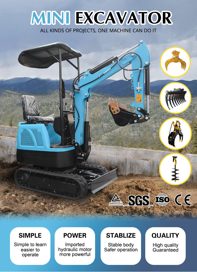 1 0ton Mini Excavator