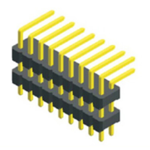 2.54mm Pin Header Dual Row Double Plastic