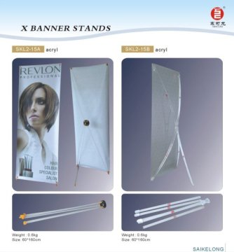 Acryl x-banner stands,display stands