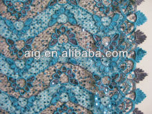 2013 Chemical Lace,Water Dissolving Lace,Water Soluble Lace,C46. TBLUE