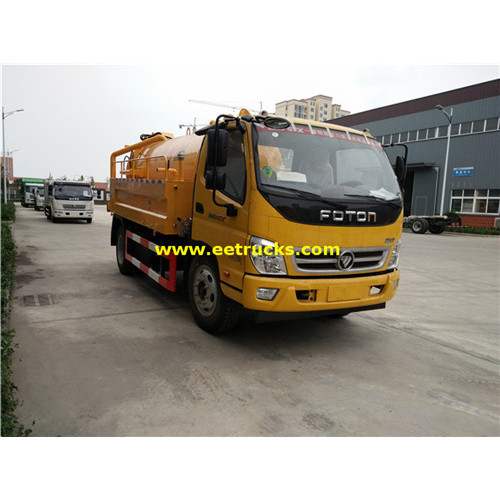 Xe ủi hút Dongfeng 5000L