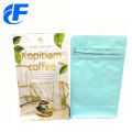 High quality coffee flat bottom stand up bag