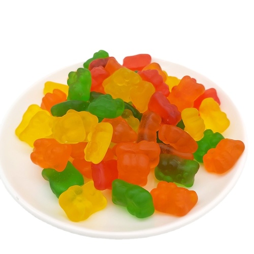 Machine made gummy bear by whole sale