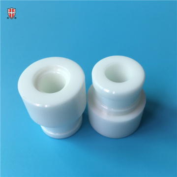 aislador mecanizado de cerámica de zirconia personalizada precisa