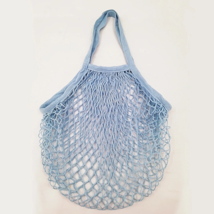 2021 OEM Eco Friendly Reusable Folding Cotton Onion Mesh Bag Fruit Mesh Bags Vegetable Mesh Bag