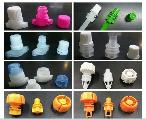 Flexible Plastic Liquid Stand up Spout Bag with Suction Nozzle