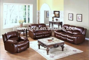 Genuine functional modern recliner sofa suites YR8025