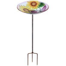 Birdfeeders hướng dương và mô hình bướm