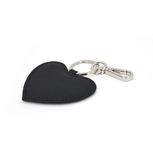 Promotional Cheap Metal Ring Pu leather keychain