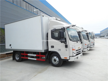 4x2 mini refrigerated van truck for sale