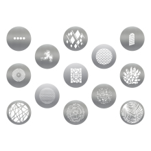 SOONPHO Metal Plate with Hollow Patterns for Godox Accessories