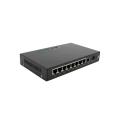 Preto epon onu 8 ethernet porta reversa poe