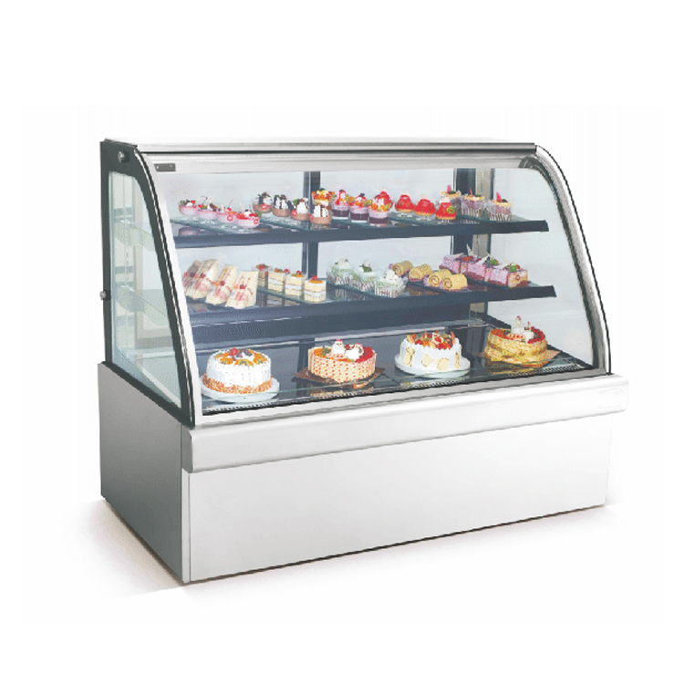 Factory Price Commercial 3 Layers Bakery Cake Display Cabinet