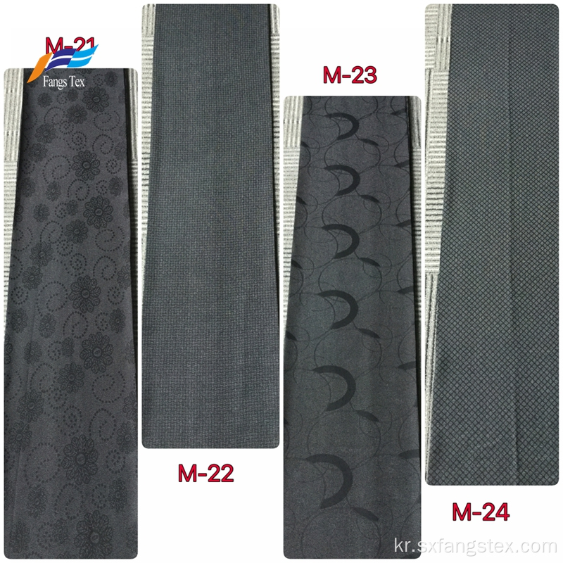 Cusrom Polyester Marvijet Jacquard Formal Black Fabrics