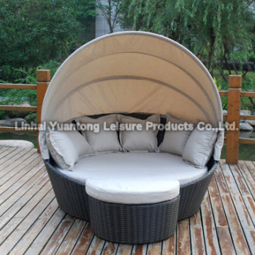 Aluminum Cane Oval Lounge