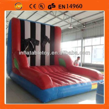kids play inflatable sticky wall ,