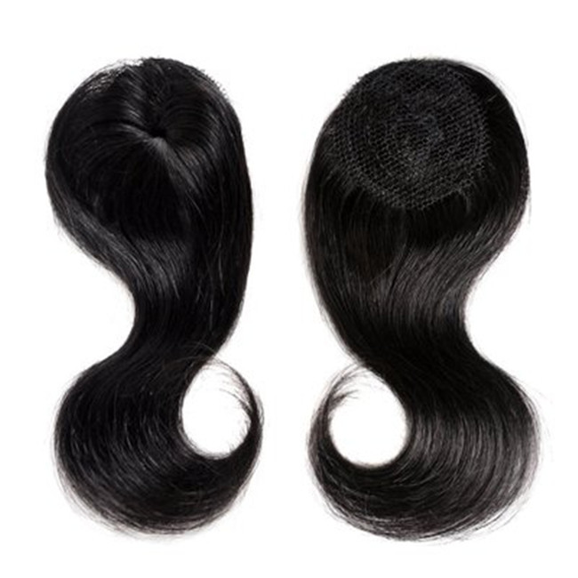 European And American Hot selling Natural Black 100 Human Hair Bundles Body Wave Human Hair 7-piece Set