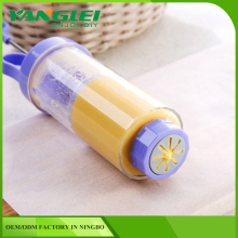 Cookie Press Kit Food-grade Plastic Cookie Gun Set with 10 Discs and 8 Icing Tips for DIY