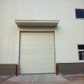 High speed aluminum sectional door