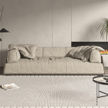 designer Upholstery fabric sofas low arm sofa