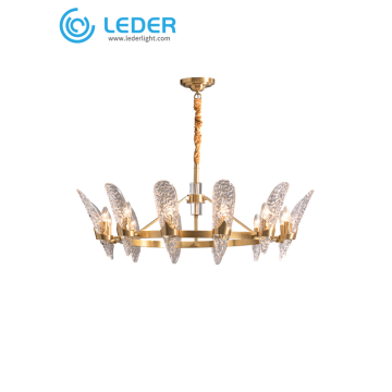 LEDER Chandelier Lights Para sa Dining Room