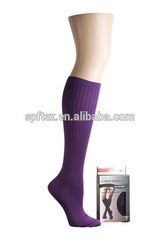 Fashion Ultimate Micro Fiber Compression Travel Socks