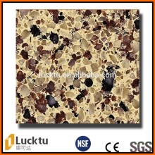 Quartz stone kitchen countertops designed by Lucktu