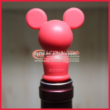 Wine accessories silicone wine bottle cork