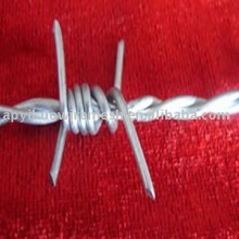 Galvanized barbed wire (hotdipped or electric)