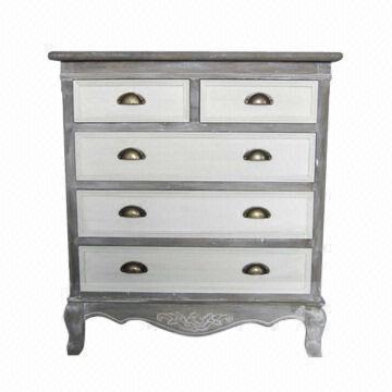 Five-drawer cabinet, wood