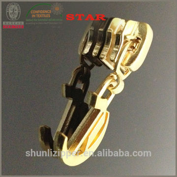 zip puller gold