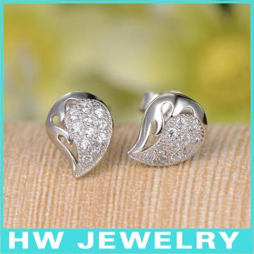 HWME395 hot sales silver earrings