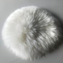 Long Wool Soft Sheepskin Cushion