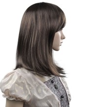 DARK BROWN FANCY PARTY WIG BEAUTY GIRL HAIR WIG WA279