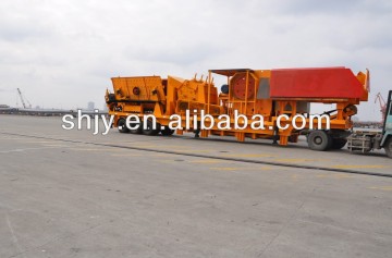 Mobile aggregates crushing & screening plant