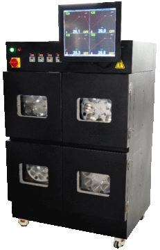 Four independent temperature control dyeing machine