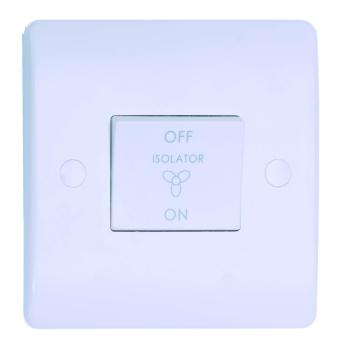 10AMP Triple Pole Fan Isolated Switch