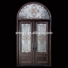 Beautiful Painted Wrought Iron Grilles Design For Front Door Iron Door