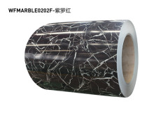 Marble pattern pvc film laminated aluminum sheet