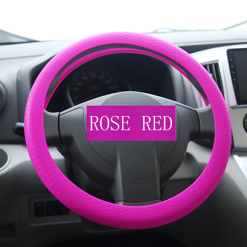 New Antiskid Honeycomb Silicone Car Steering Wheel Cover