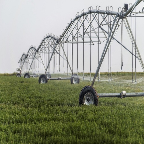 Bebedero automático para plantas, máquina de riego de pivote central