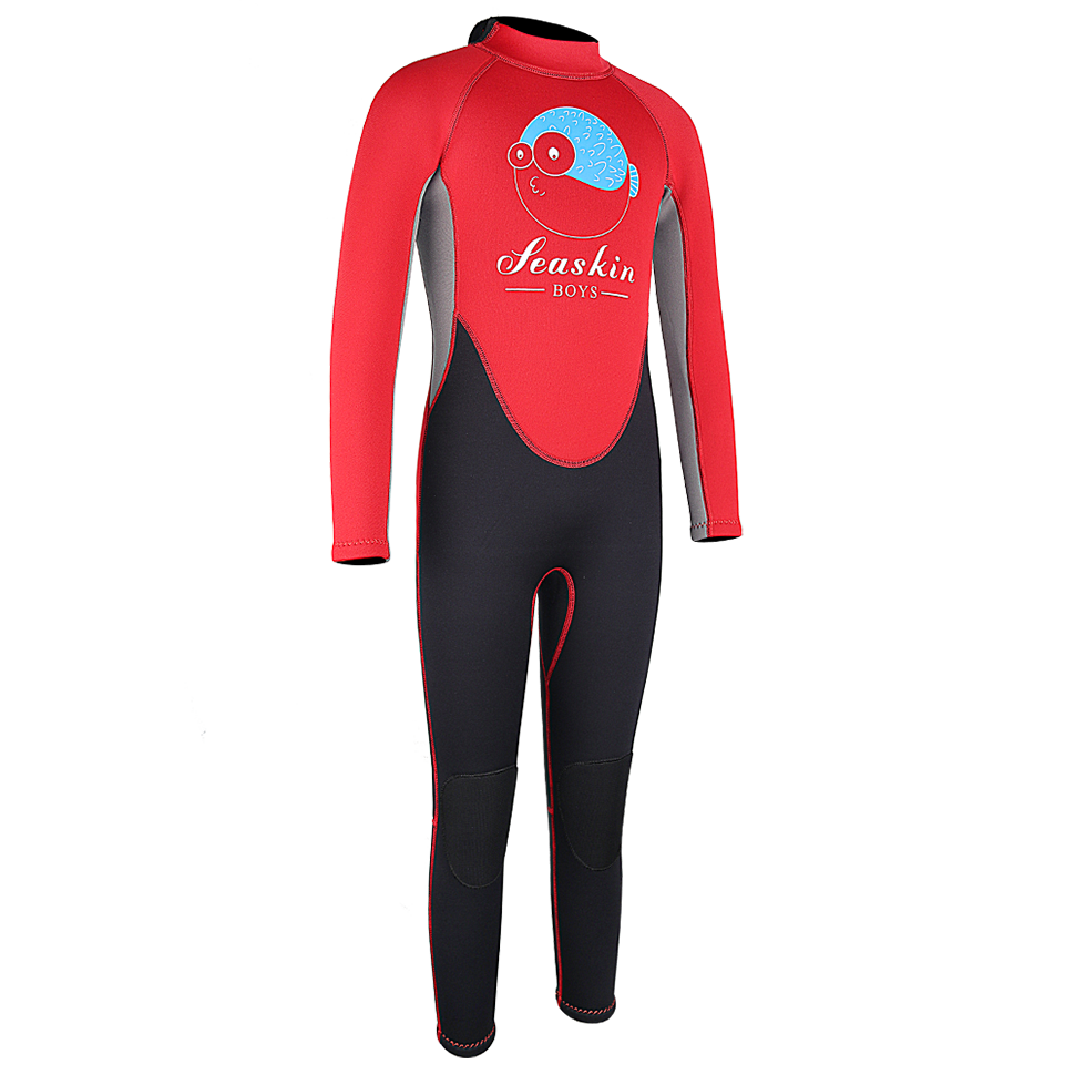 Seaskin Back Zip 3 мм Scuba Snorkeling Diving Suit