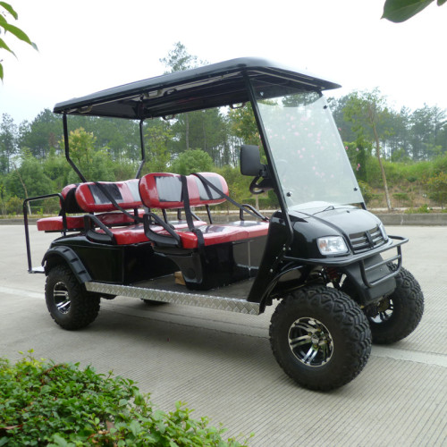 4WD 6-osobowe wózki golfowe Ezgo napędzane gazem